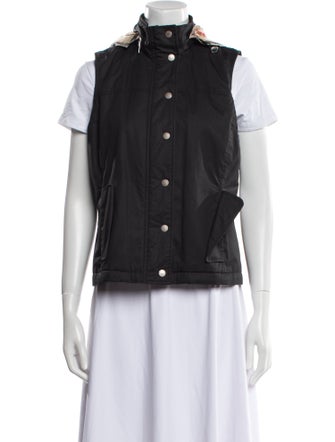 Burberry London Nova Check Pattern Vest