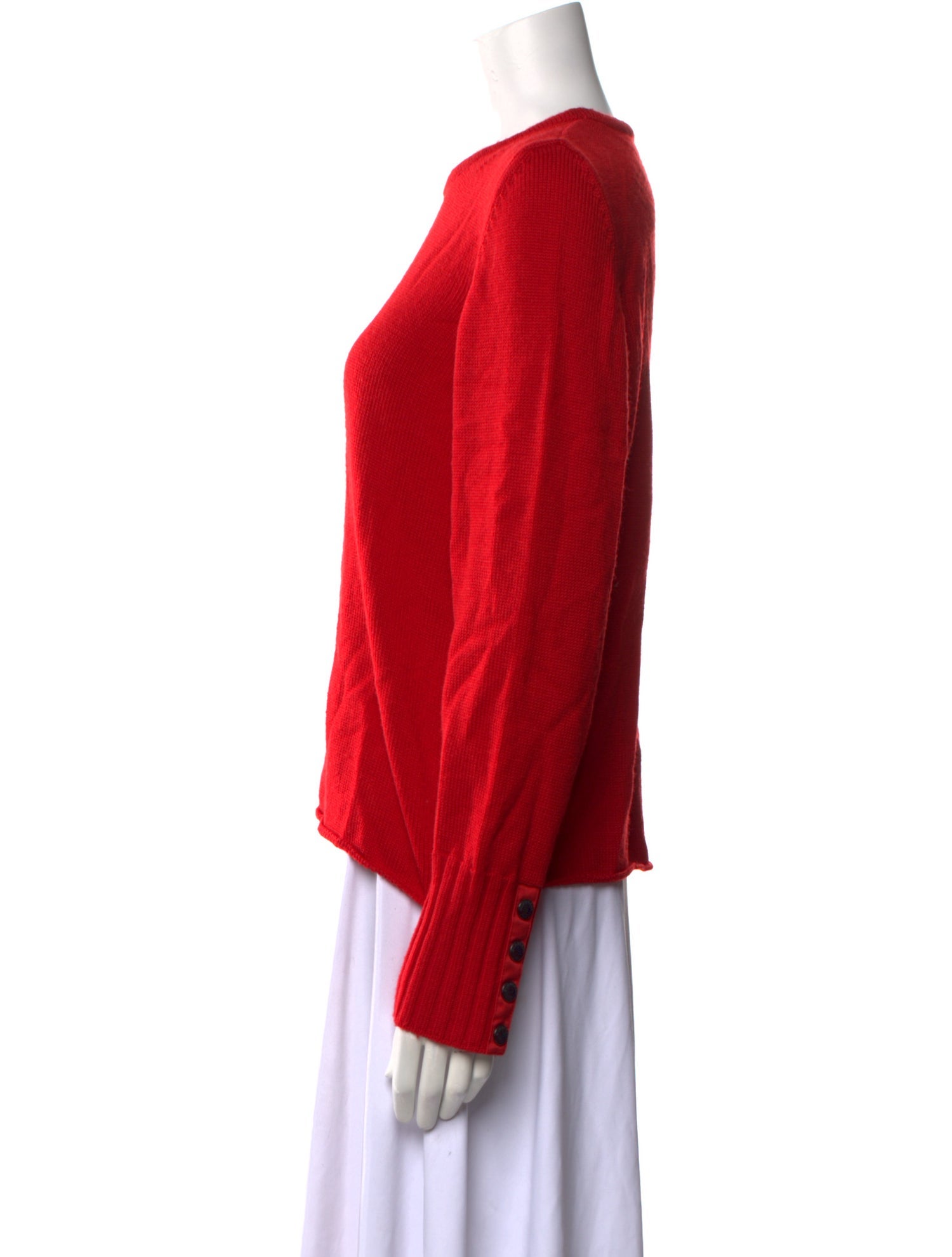 Burberry London Merino Wool Crew Neck Sweater