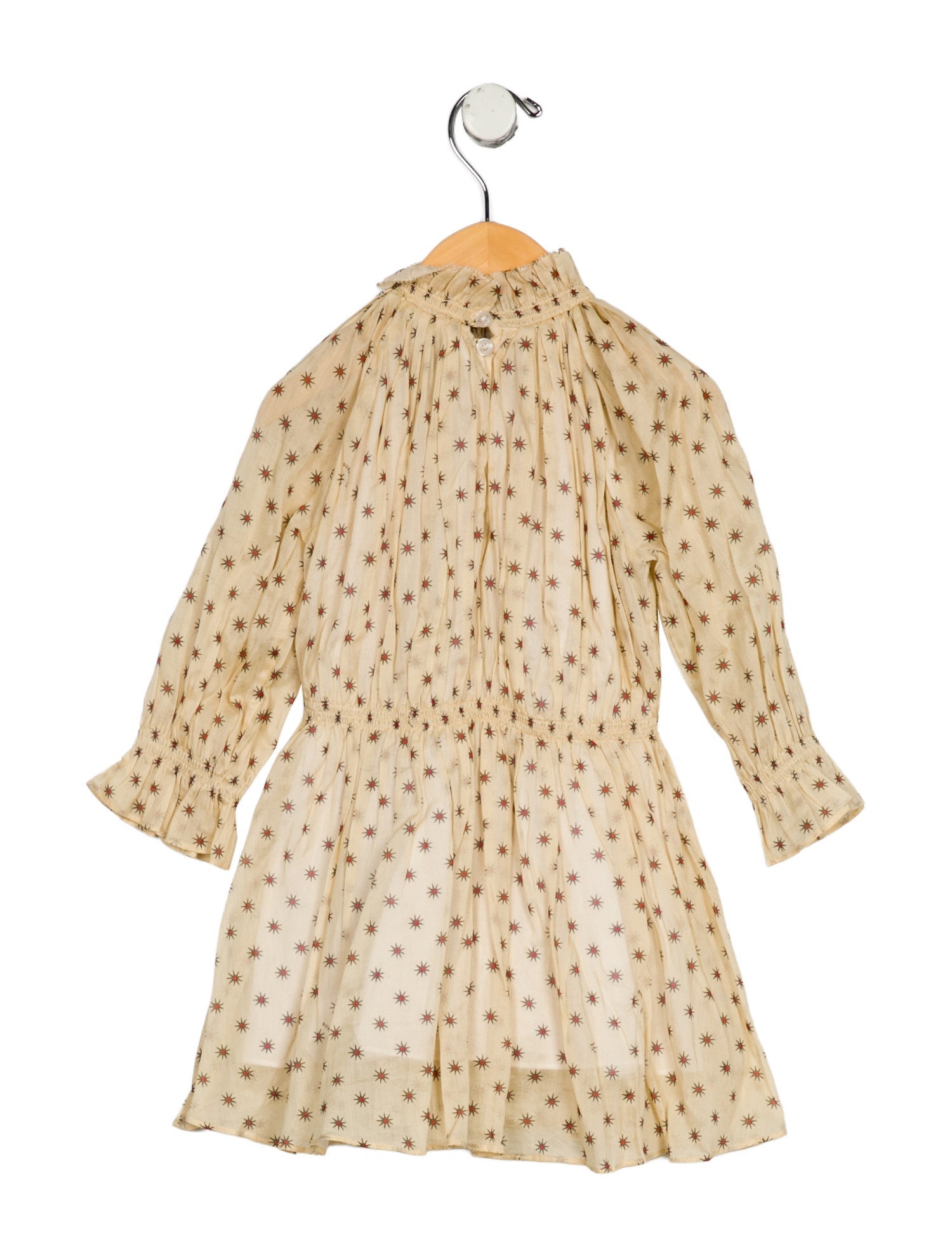 Burberry Girls' Printed Long Sleeve Dress