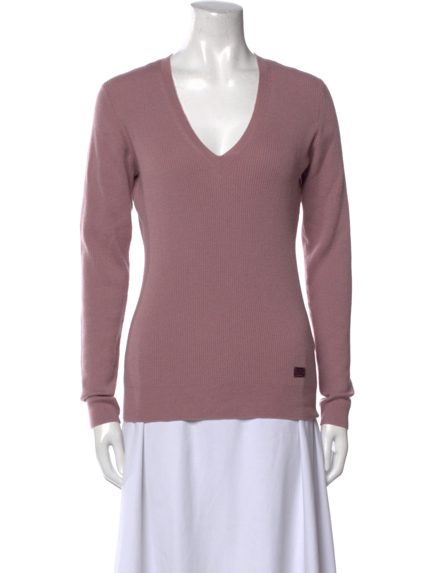 Burberry London Cashmere V-Neck Sweater