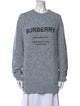 Burberry Wool Graphic Print Sweater