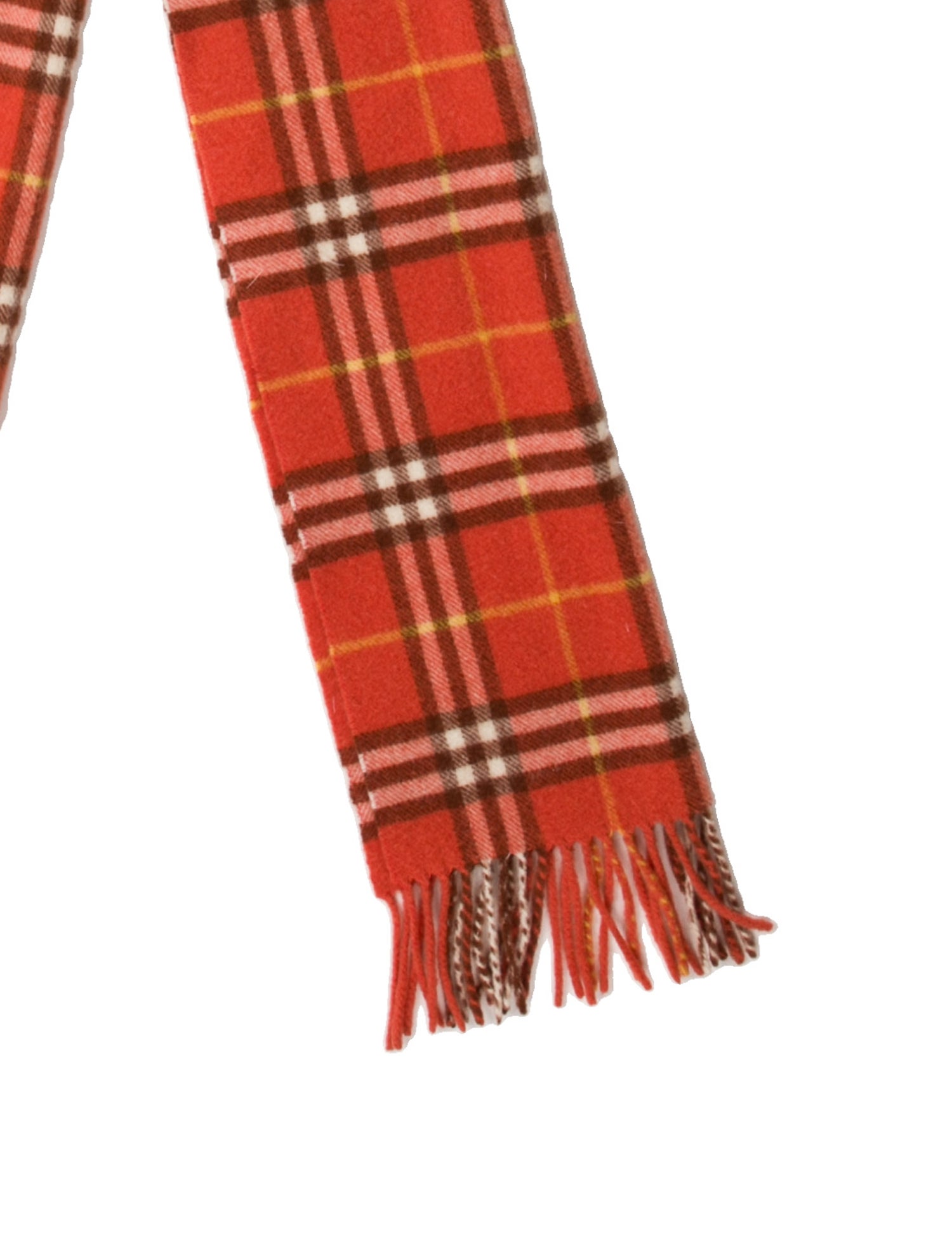 Burberry London Lambswool Nova Check Pattern Scarf