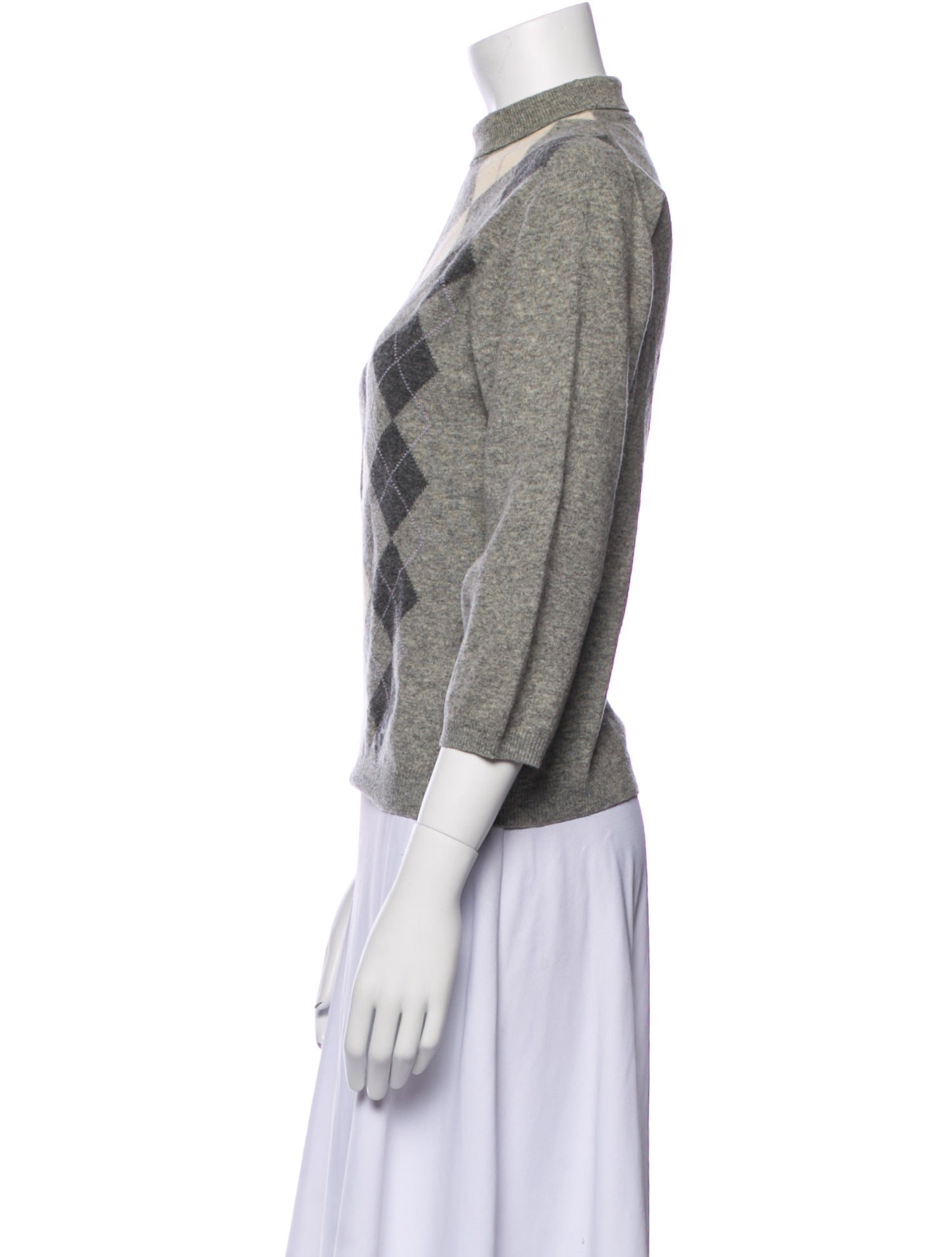 Burberry London Wool Printed Sweater