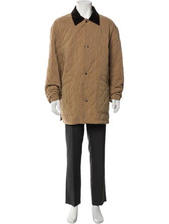 Burberry London Nova Check Pattern Overcoat