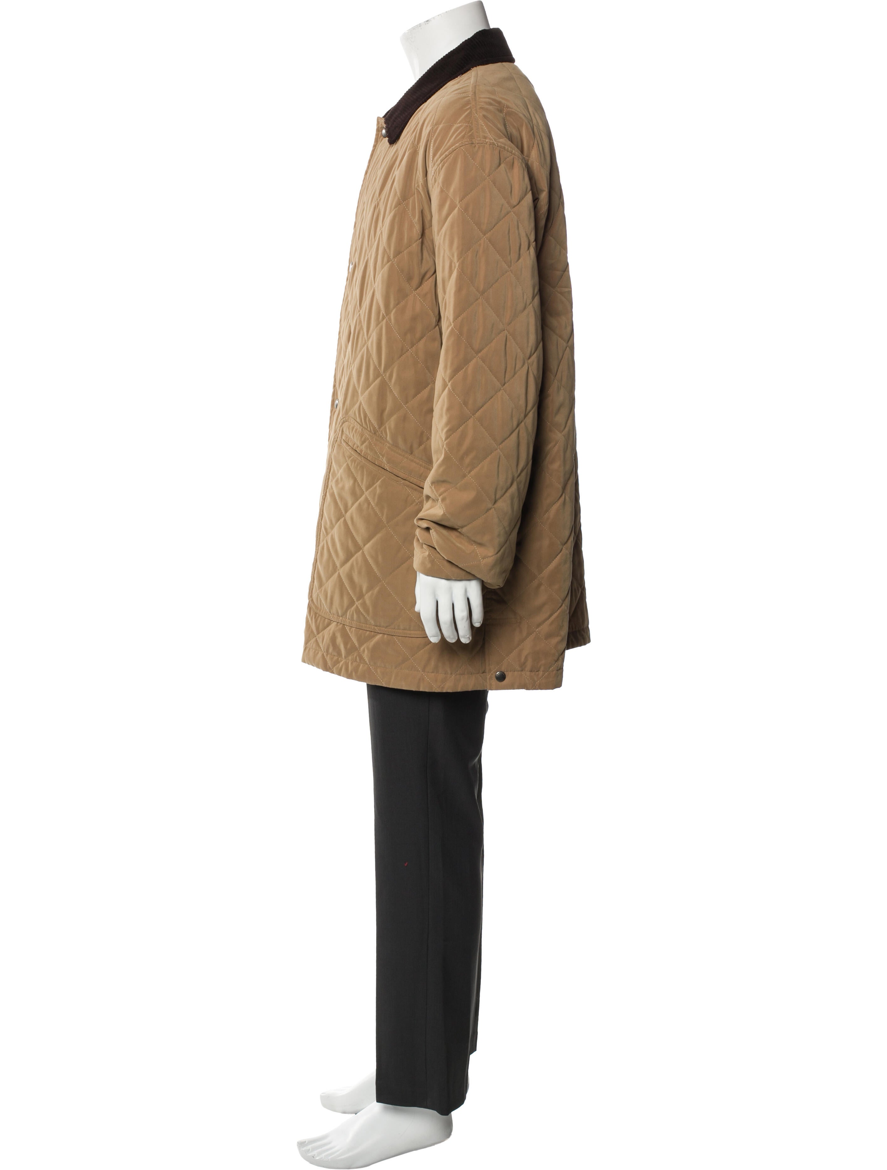 Burberry London Nova Check Pattern Overcoat