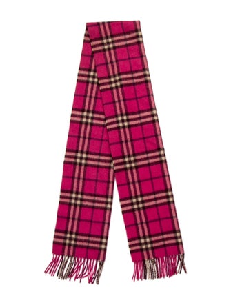 Burberry London Cashmere Striped Scarf