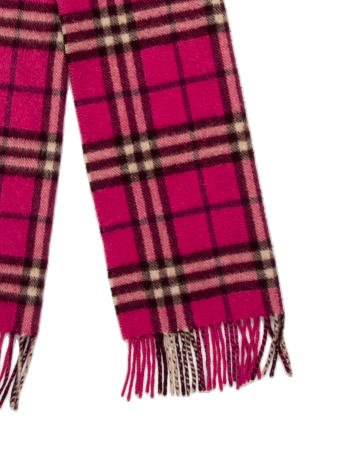 Burberry London Cashmere Striped Scarf