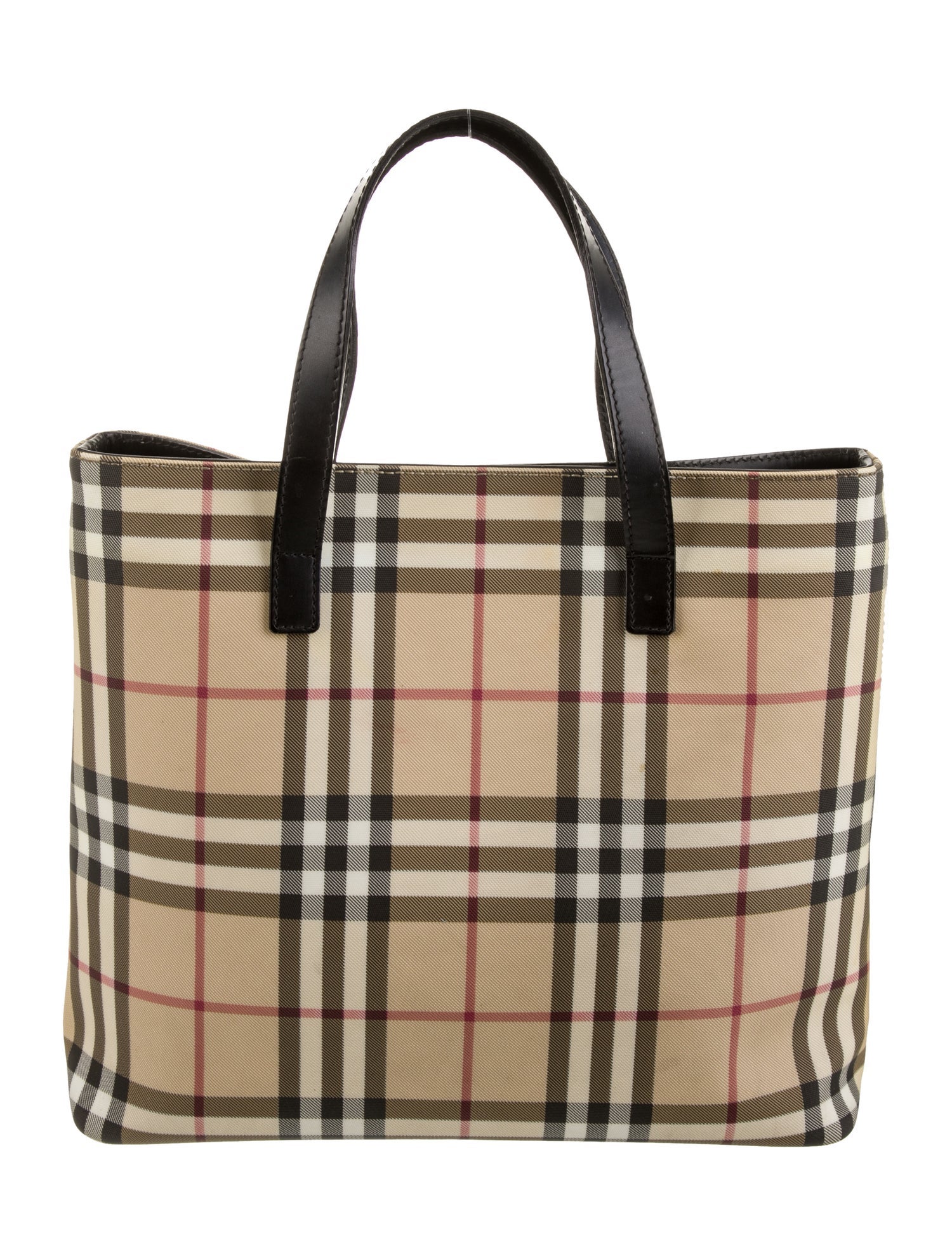 Burberry London Nova Check Top Handle Bag