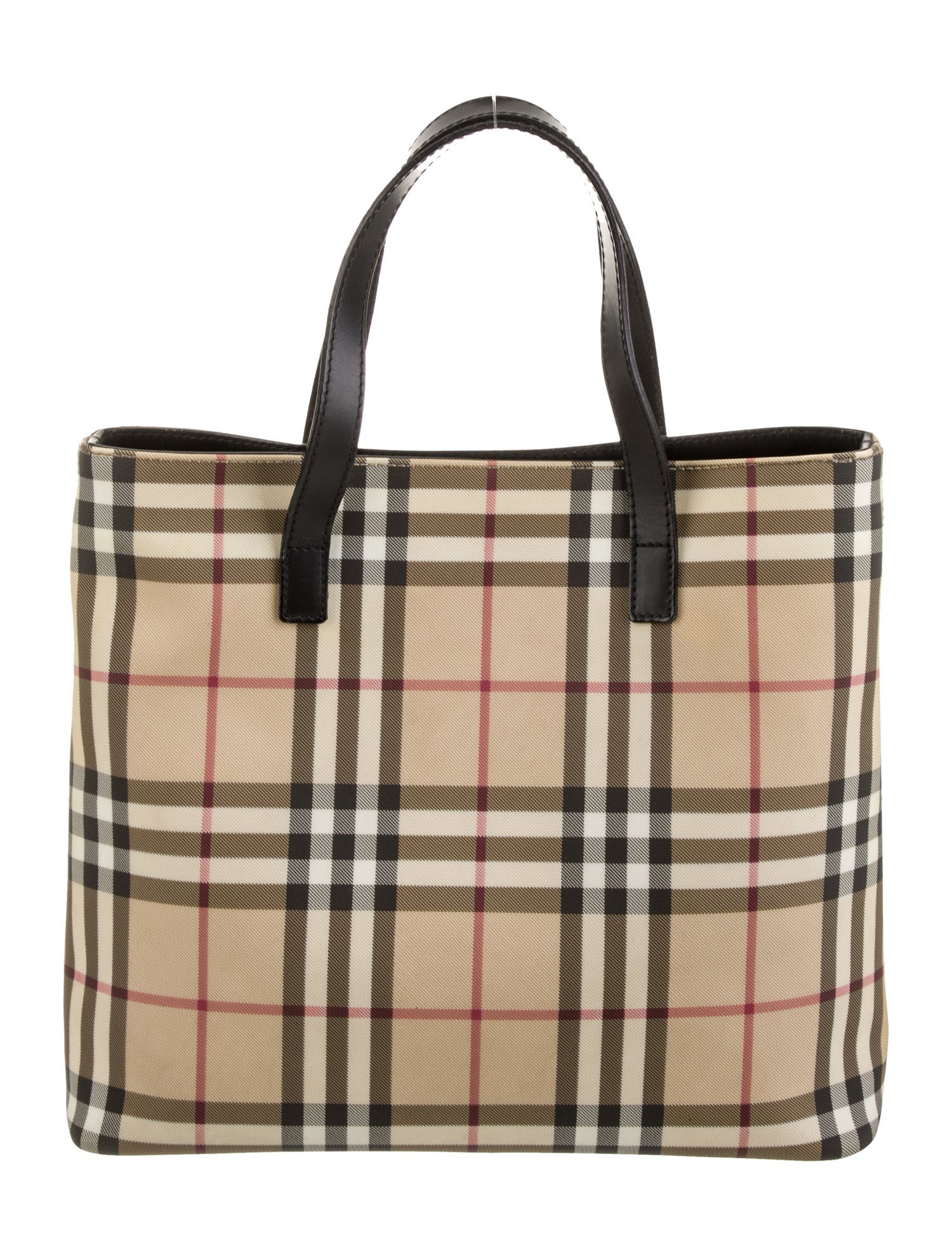 Burberry London Nova Check Top Handle Bag