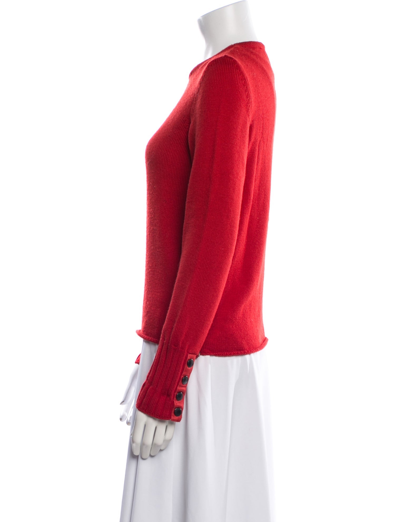 Burberry London Merino Wool Crew Neck Sweater