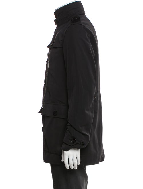 Burberry London Beat Check Pattern Utility Jacket