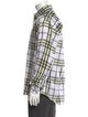 Burberry London House Check Pattern Long Sleeve Shirt