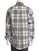 Burberry London House Check Pattern Long Sleeve Shirt