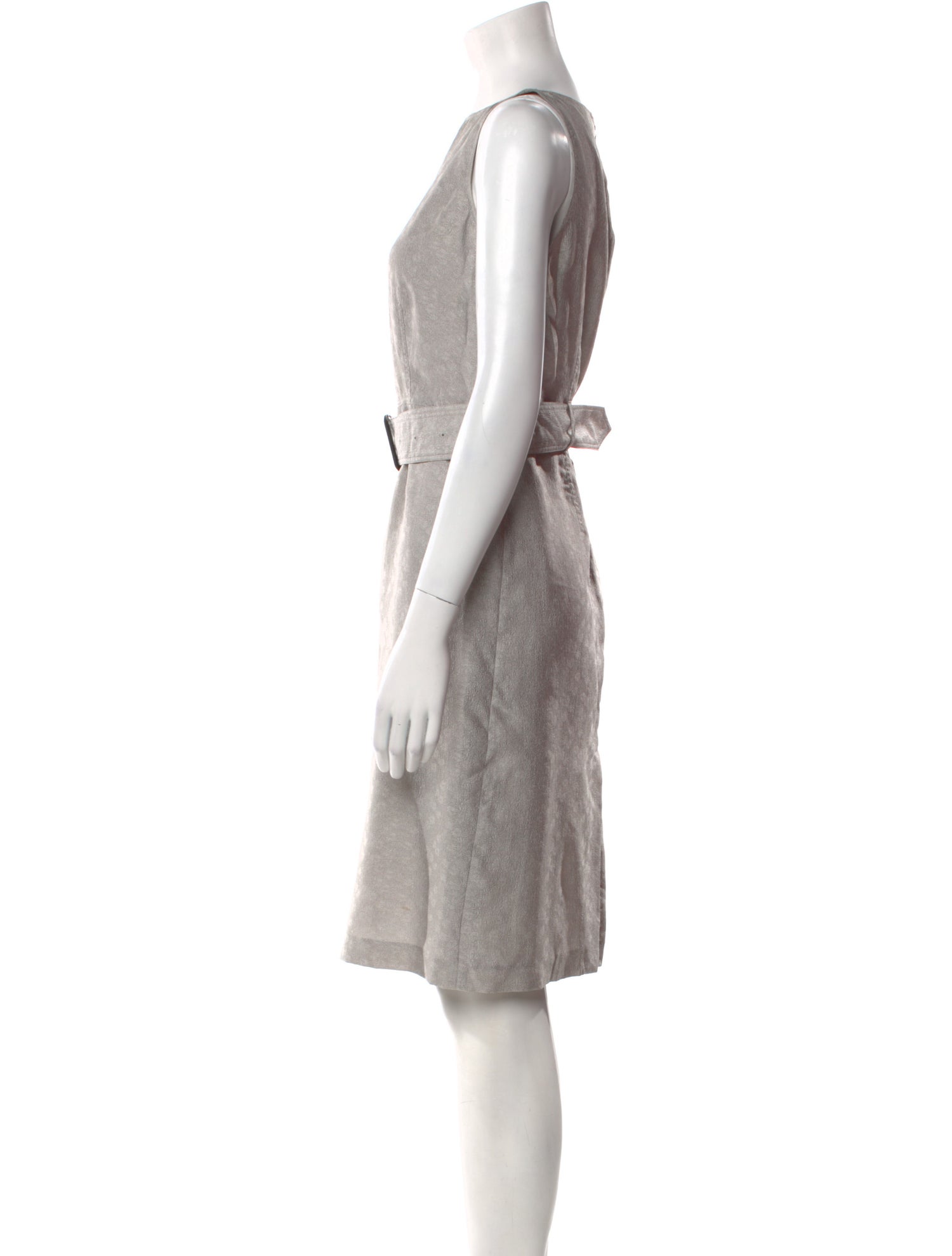 Burberry London Silk Knee-Length Dress