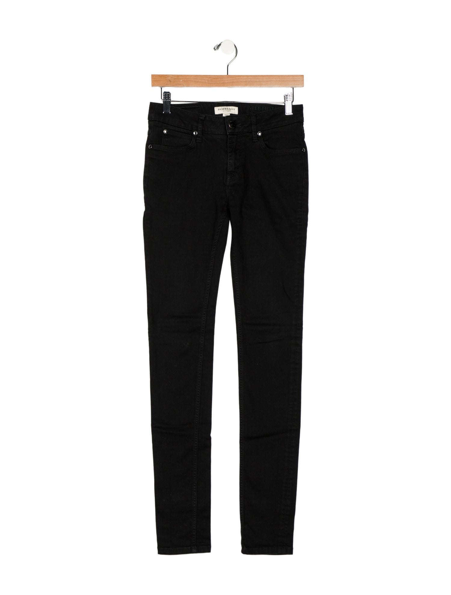 Burberry London Mid-Rise Skinny Leg Jeans