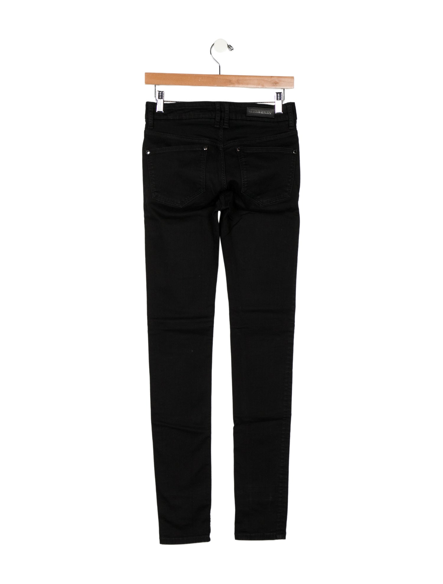 Burberry London Mid-Rise Skinny Leg Jeans