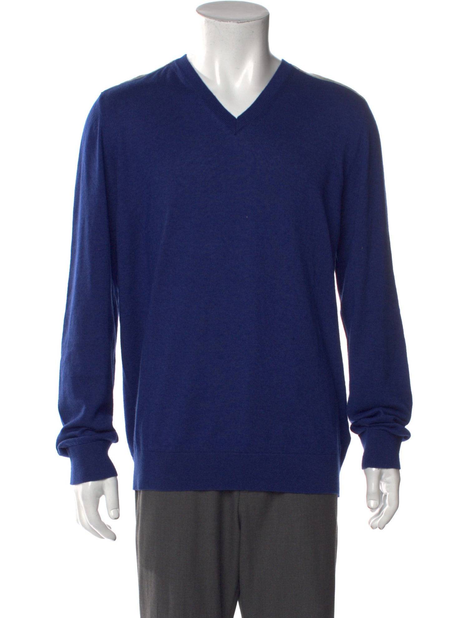 Burberry Brit V-Neck Long Sleeve Pullover