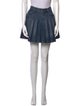 Burberry London Pleated Accents Mini Skirt