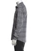 Burberry London Nova Check Pattern Long Sleeve Dress Shirt