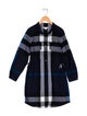 Burberry Burberry Girls' Long Sleeve Cotton Dress