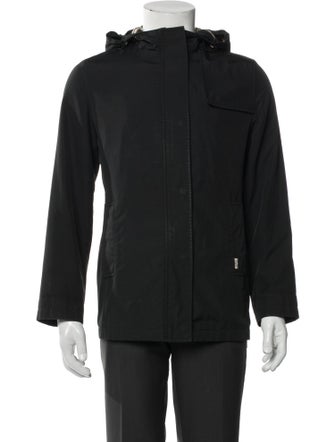 Burberry London Exploded Check Pattern Parka