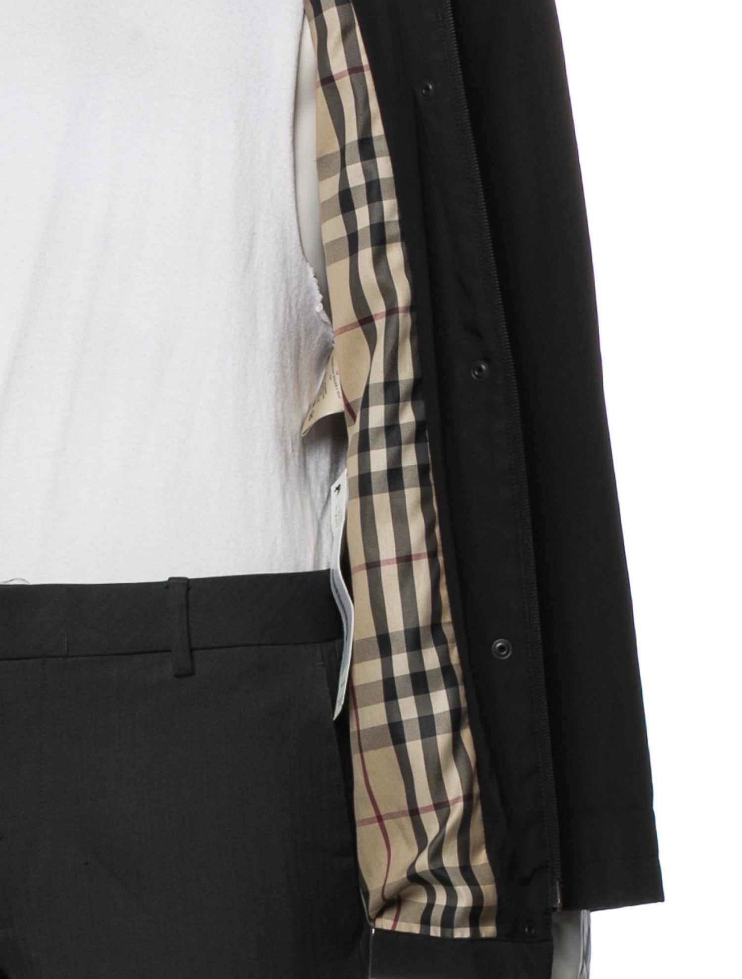 Burberry London Exploded Check Pattern Parka