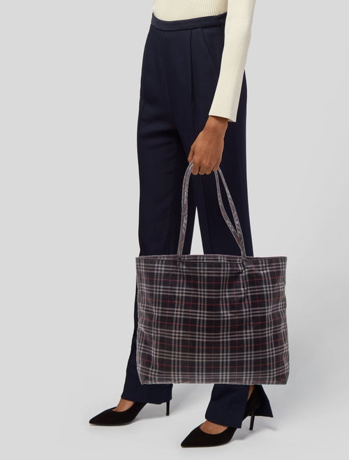 Burberry London Nova Check Tote