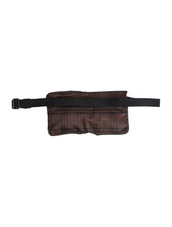 Burberry London Canvas Belt Bag