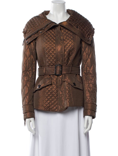 Burberry London Plaid Print Jacket