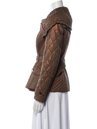 Burberry London Plaid Print Jacket