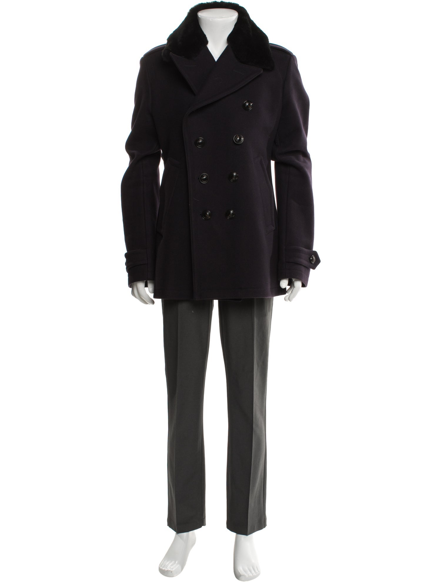 Burberry London Wool Trench Coat