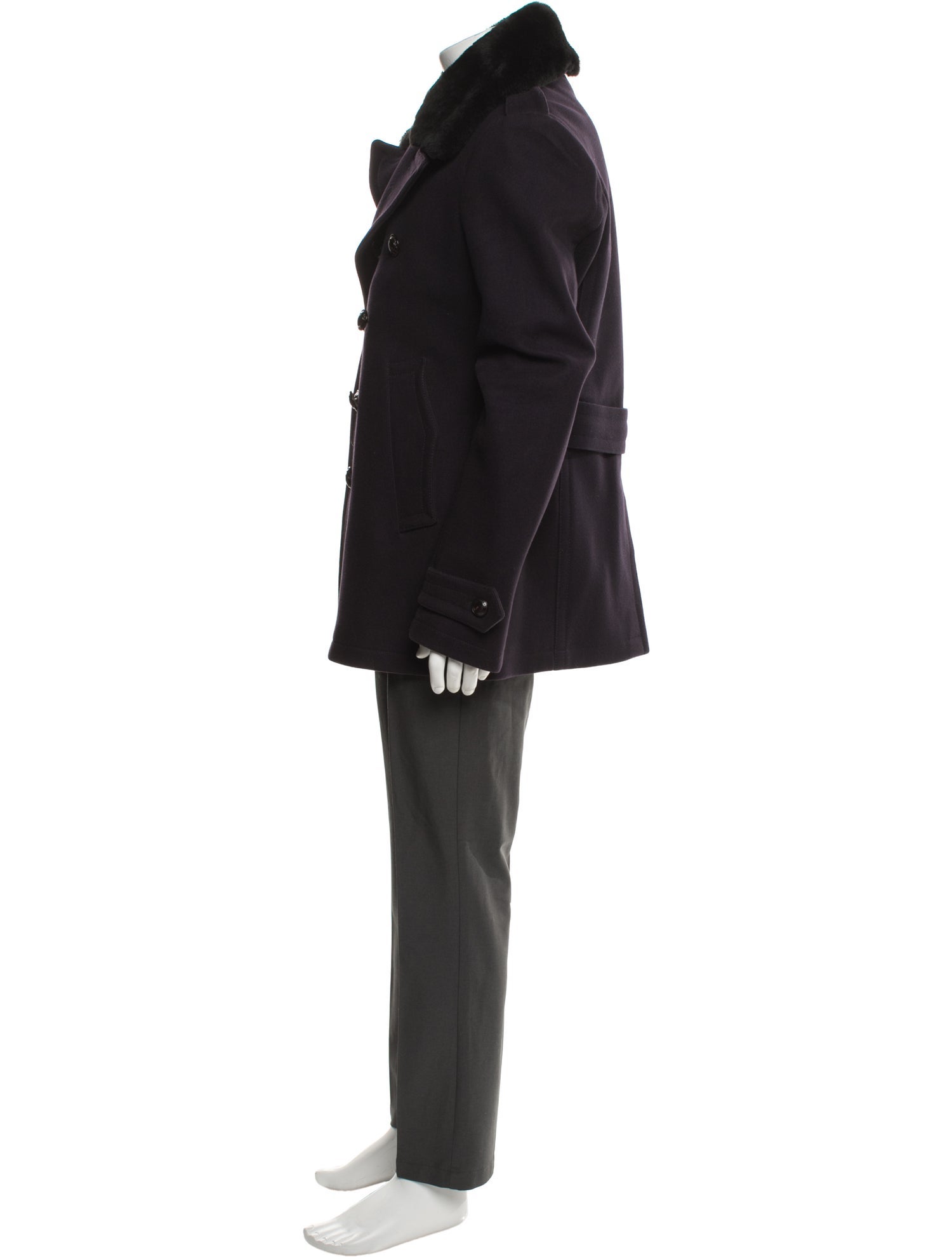 Burberry London Wool Trench Coat