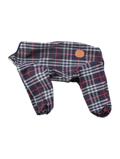 Burberry London Nova Check Pet Rain Suit