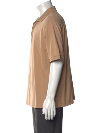 Burberry London Nova Check Pattern Collar Polo Shirt