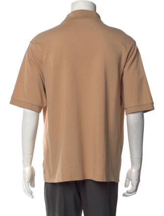 Burberry London Nova Check Pattern Collar Polo Shirt