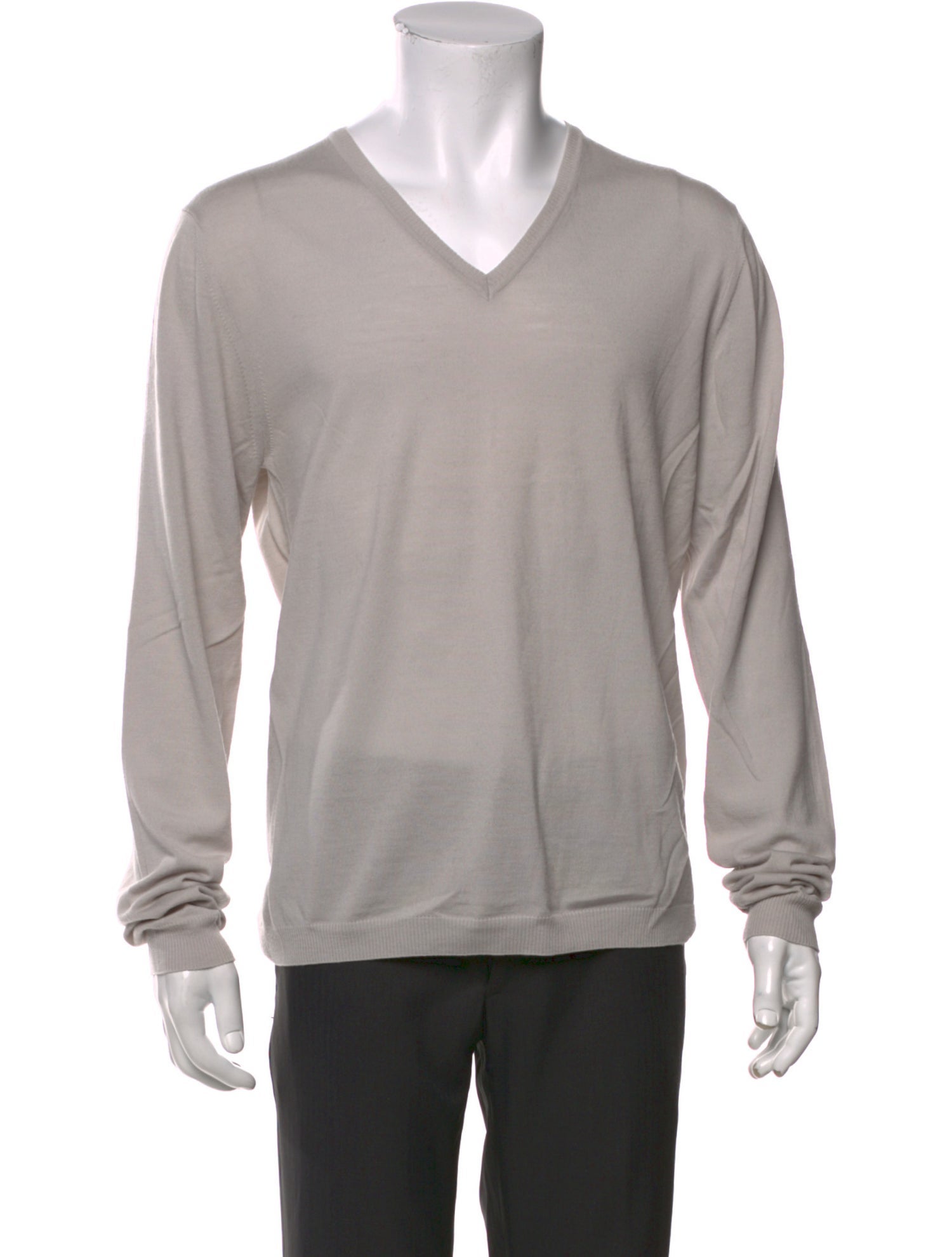 Burberry London Wool V-Neck Pullover
