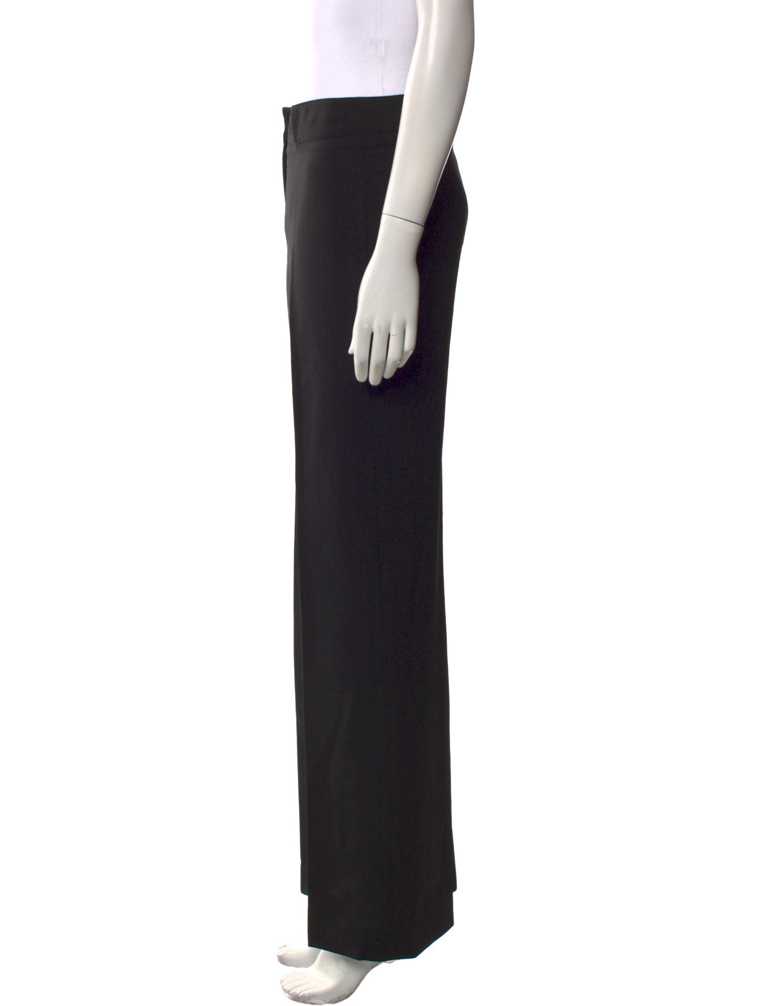 Burberry London Wool Wide Leg Pants