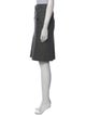 Burberry London Wool Knee-Length Skirt