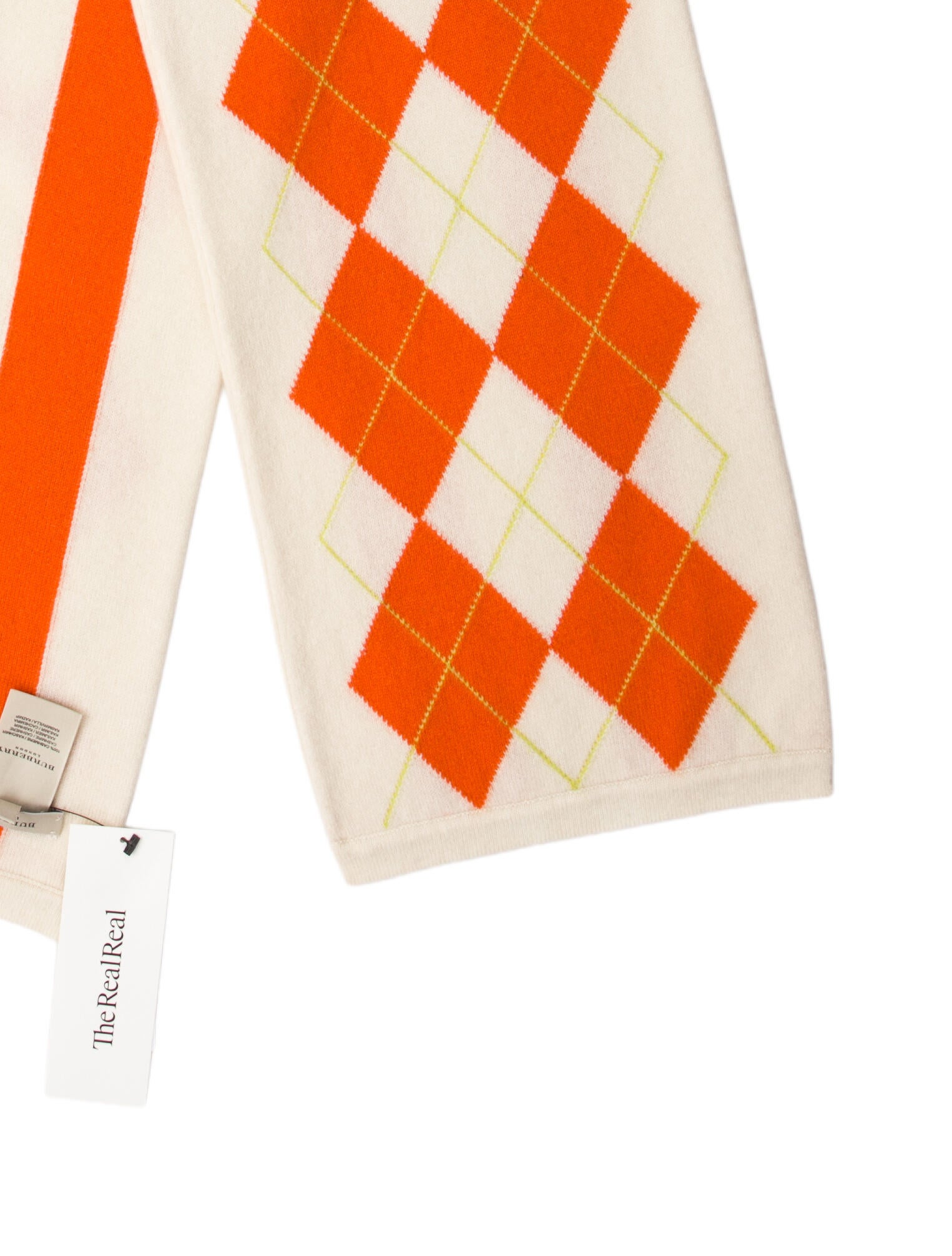 Burberry London Cashmere Striped Scarf