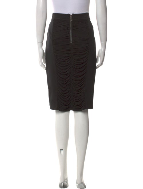 Burberry London Ruffle Embellishment Knee-Length Skirt