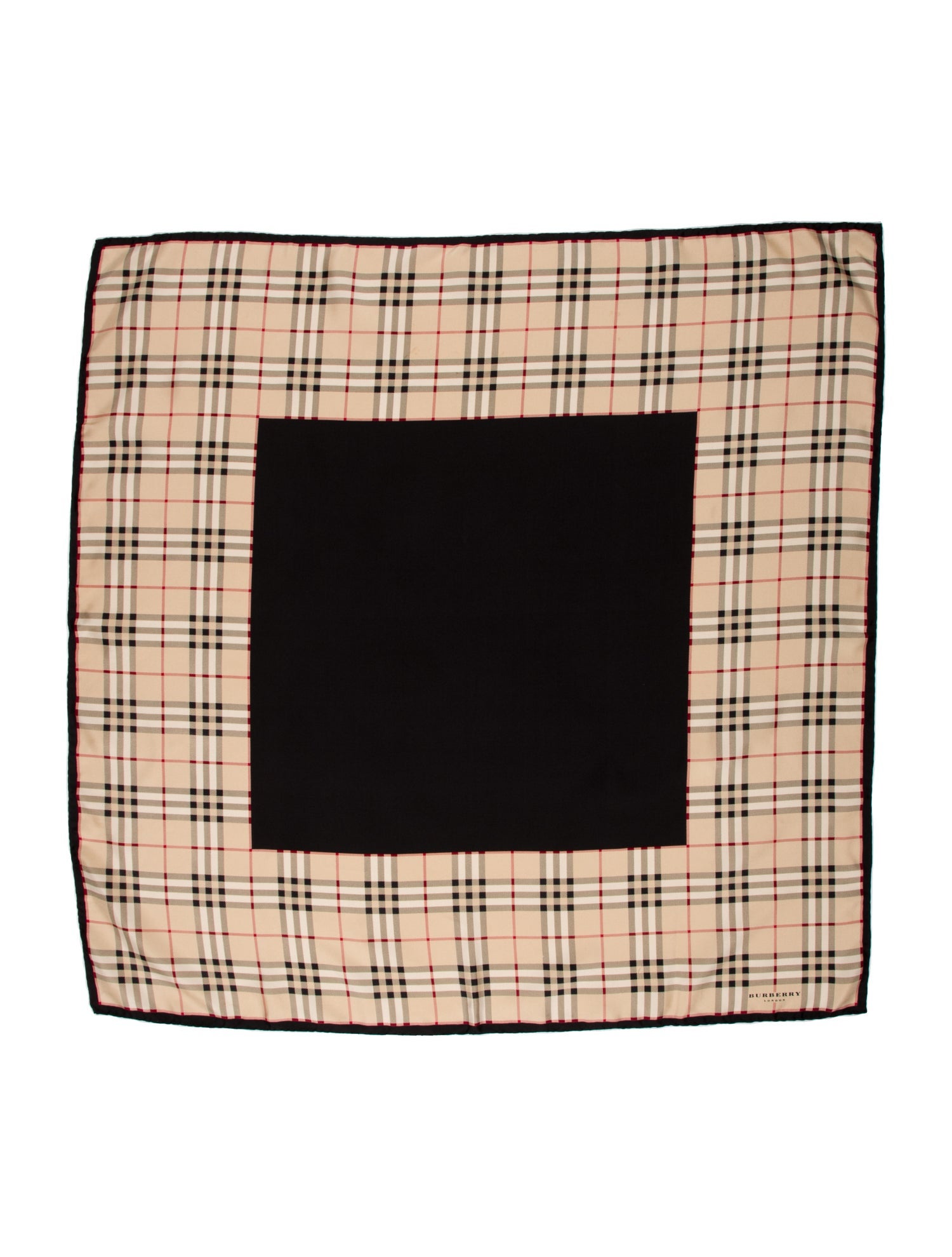 Burberry London Silk House Check Pattern Scarf