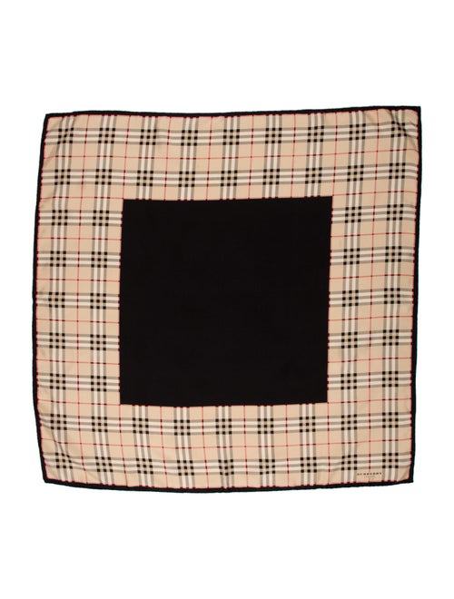 Burberry London Silk House Check Pattern Scarf