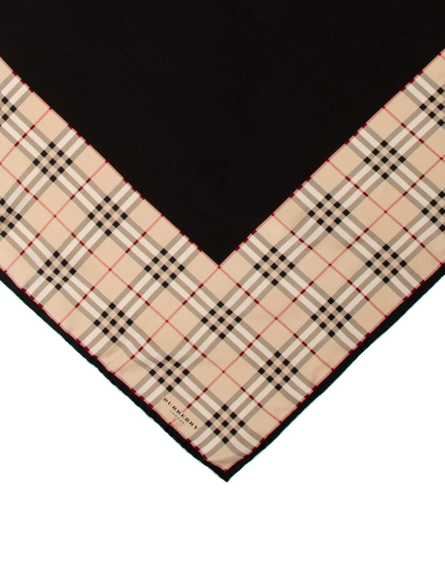 Burberry London Silk House Check Pattern Scarf