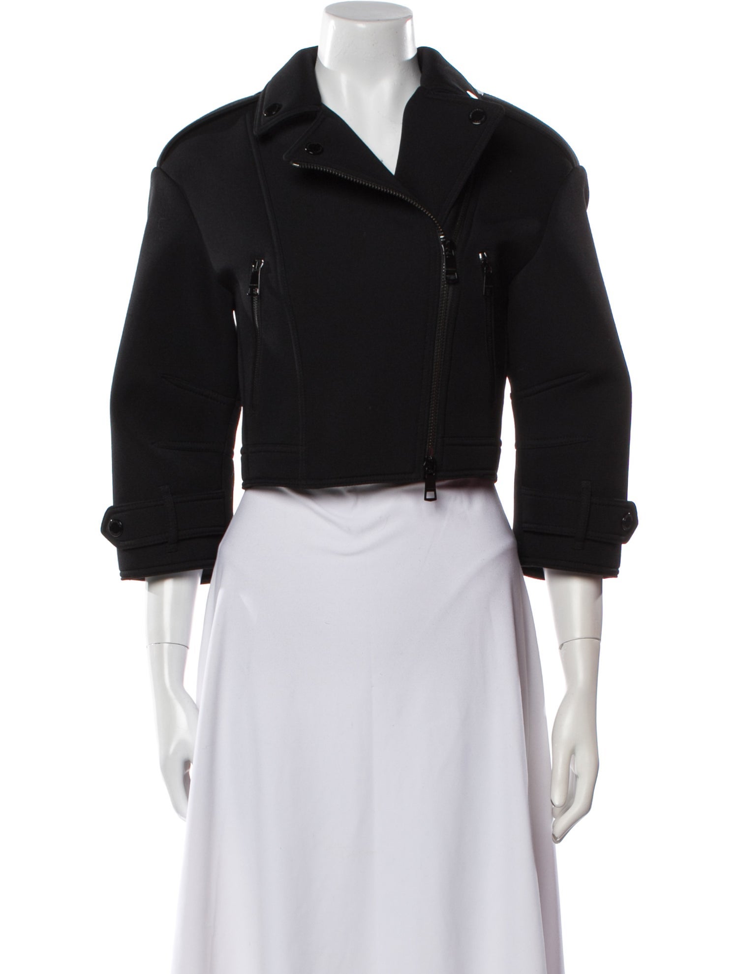 Burberry London Virgin Wool Biker Jacket