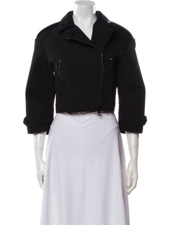 Burberry London Virgin Wool Biker Jacket