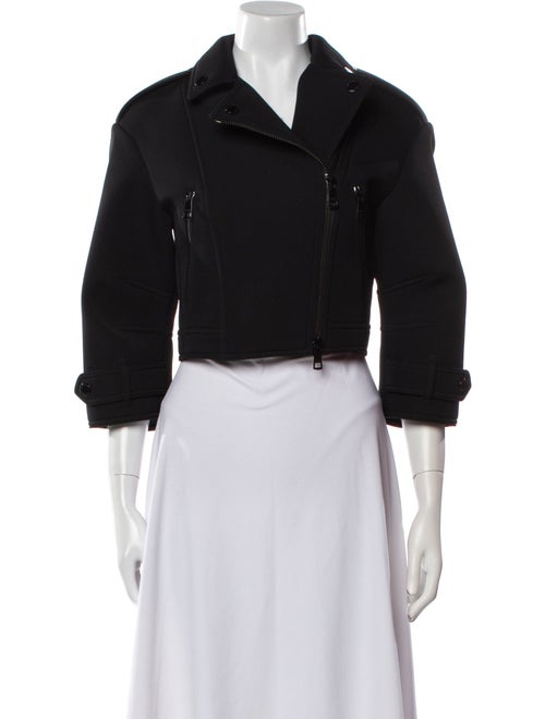 Burberry London Virgin Wool Biker Jacket