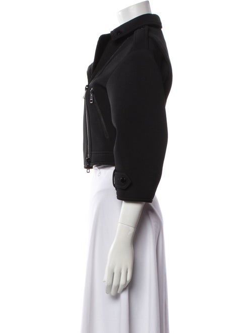 Burberry London Virgin Wool Biker Jacket