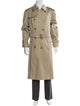Burberry London House Check Pattern Trench Coat
