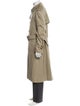 Burberry London House Check Pattern Trench Coat