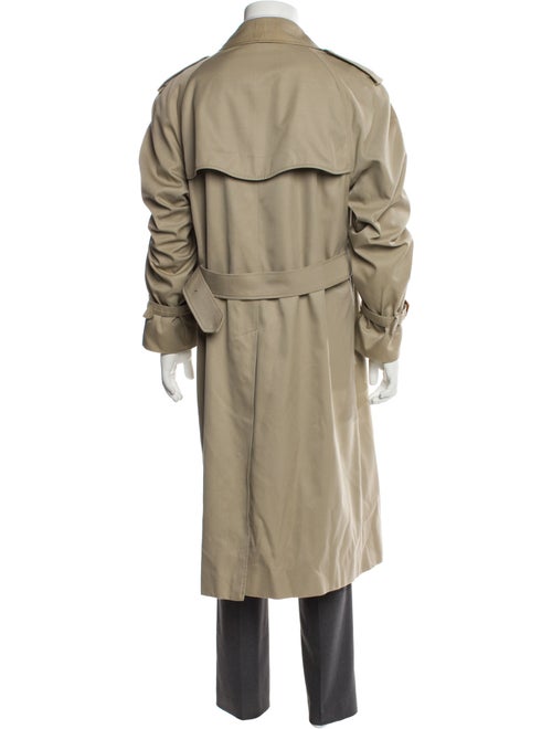 Burberry London House Check Pattern Trench Coat
